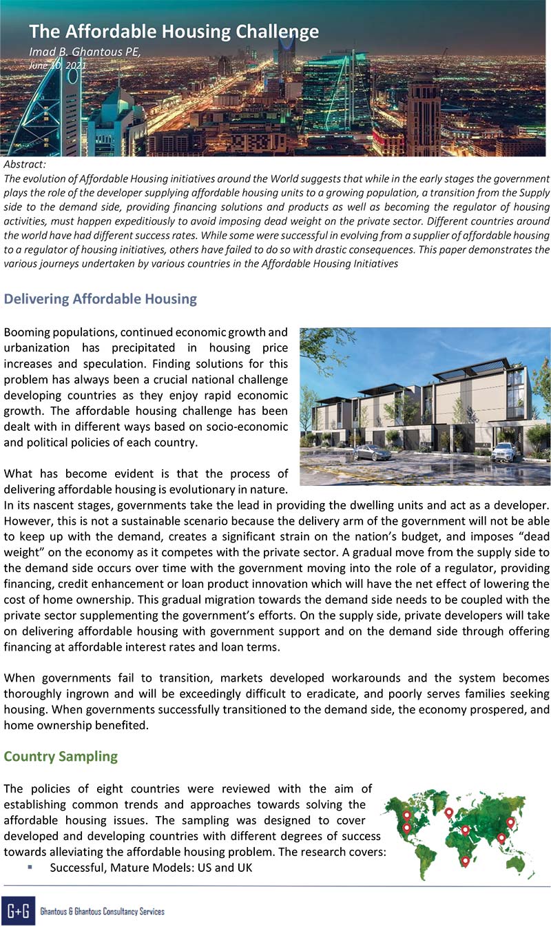 The Affordable Housing Challenge